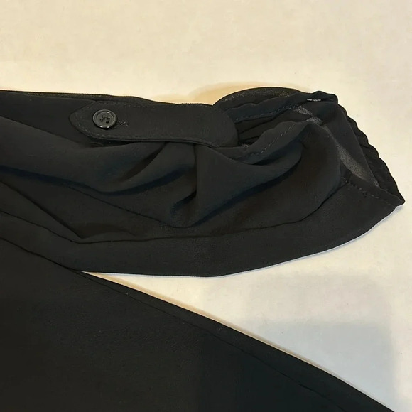 Black & White Blouse with Embroidery | Black & White Blouse | Embroidered - Picture 5 of 8